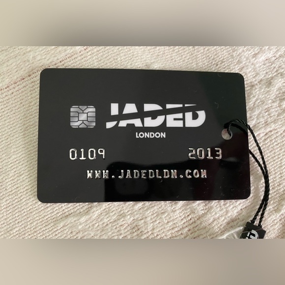 NWT Jaded London Denim Check Plaid Mix Mini Peplum Skirt sz 6 - Picture 6 of 7